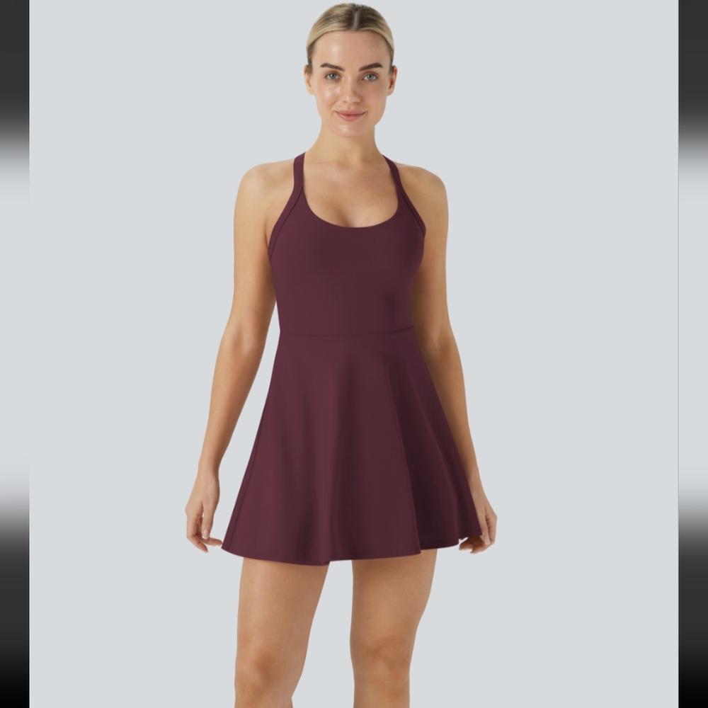 Softlyzero Airy Backless Cool Touch Active Dress-… - image 1